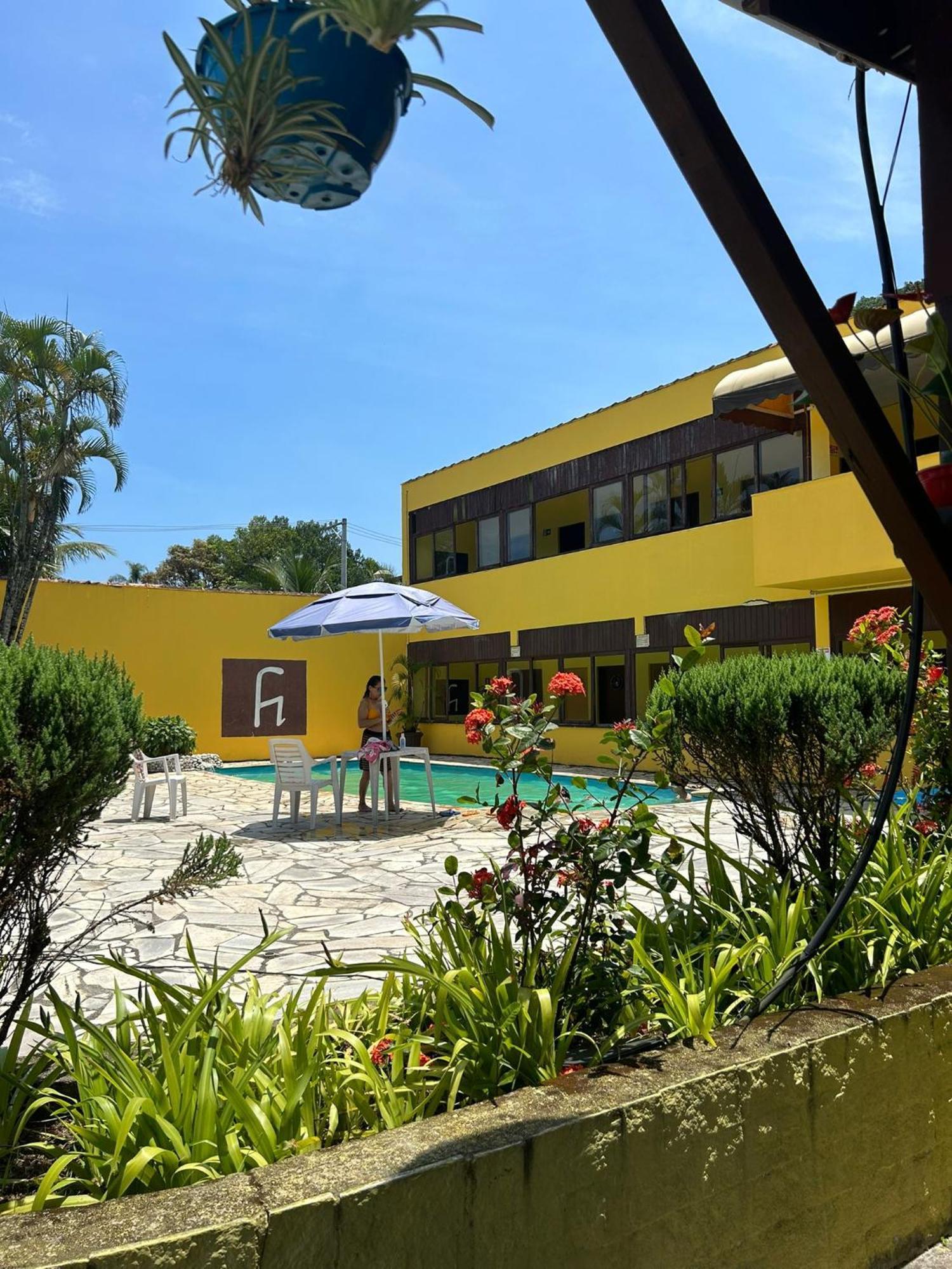 Pousada E Restaurante Frente Mar H 과루자 외부 사진